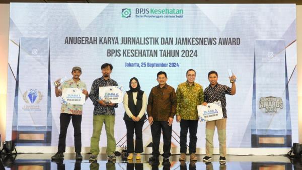 BPJS Kesehatan Berikan Penghargaan Istimewa kepada Jurnalis dan Media Massa