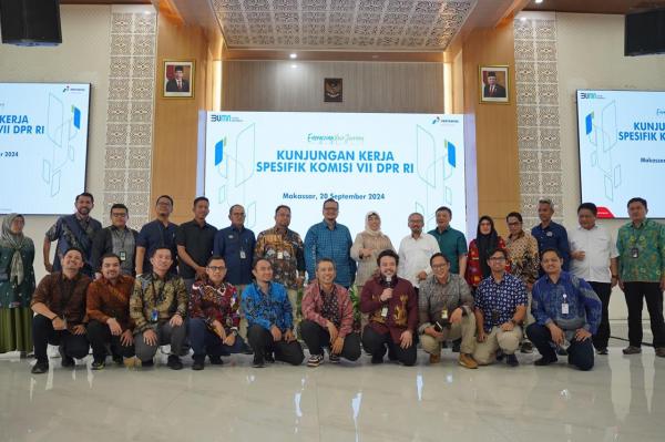 Kunker ke Makassar, DPR RI Komisi VII Dukung Pertamina Gencarkan Penerapan Net Zero Emission