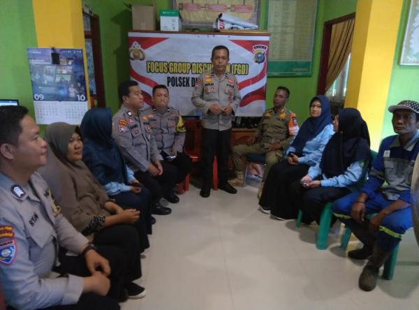 Polsek Dumai Kota Gelar Cooling System Berupa FGD Bersama LPMK Kelurahan