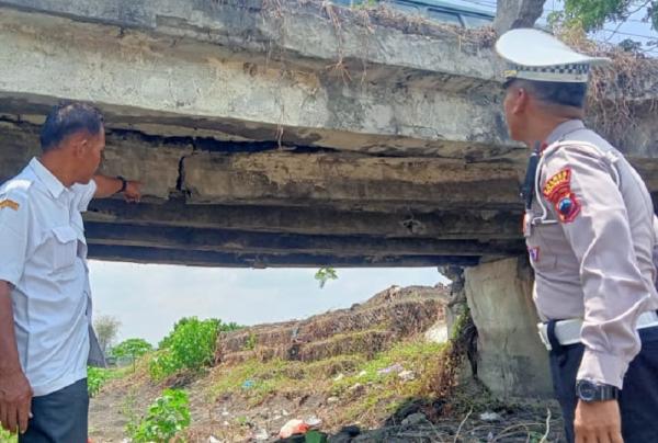 Kondisi Membahayakan, Jembatan Nambuhan Ditutup Mulai Hari Ini 26 September 2024