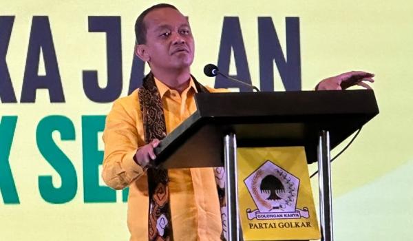 Ketum Golkar Bahlil Lahadalia Siap Ikut Kampanye demi Menangkan Pilkada 2024 di Jawa Barat