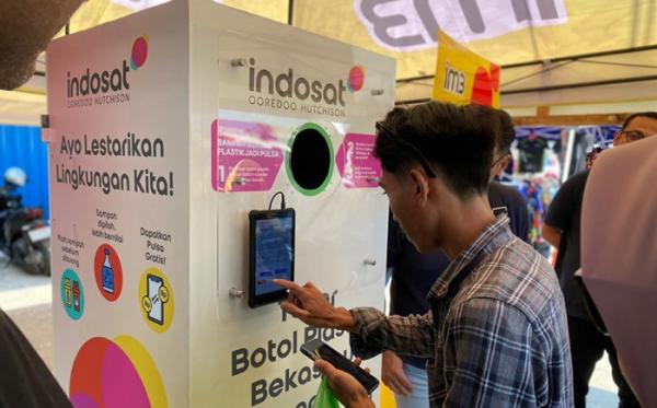 Kampanyekan Sampah Jadi Pulsa, Indosat Dukung Kelestarian Lingkungan MotoGP Mandalika