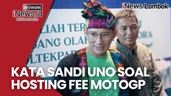 Menparekraf Sandi Buka-Bukaan Soal Hosting Fee MotoGP Mandalika 2024