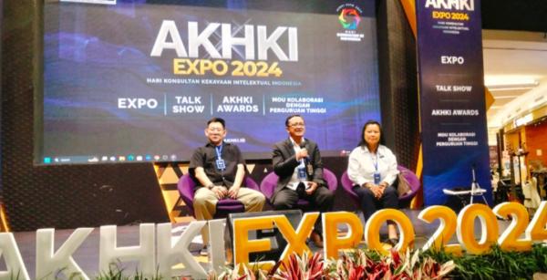 AKHKI Dorong UMKM Meningkatkan Daya Saing Lewat HAKI di AKHKI Expo 2024