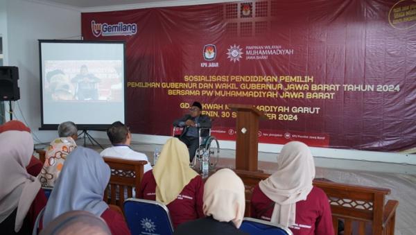 Gandeng Muhammadiyah Jabar, KPU Ajak Masyarakat Garut Sukseskan Pilkada 2024