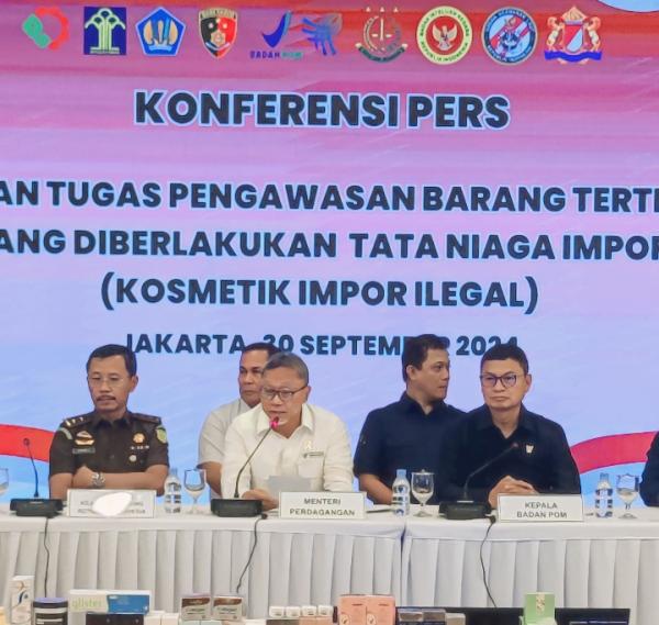 BPOM dan Satgas Niaga Impor Tegaskan Komitmen Berantas Kosmetik Ilegal