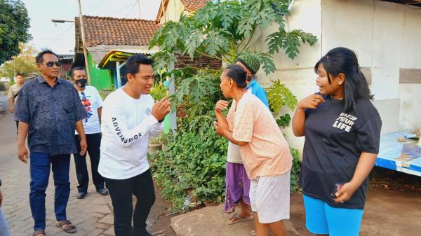 Blusukan ke 4 RW, Wakil Walikota Probolinggo Zainal Arifin Diteriaki Handal Bersinar oleh Warga