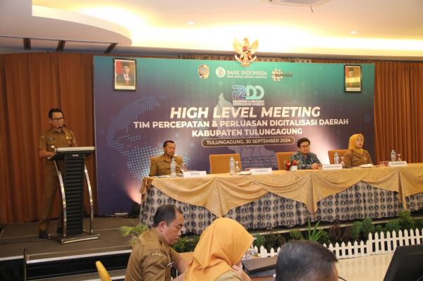 Pemkab Tulungagung Gelar High Level Meeting untuk Percepatan Digitalisasi Daerah