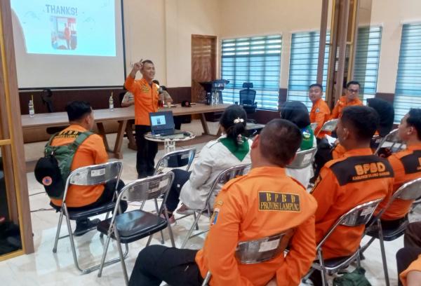 Penguatan Kesiapsiagaan: Tim TRC Pringsewu Ikuti Pelatihan Kapasitas Penanggulangan Bencana