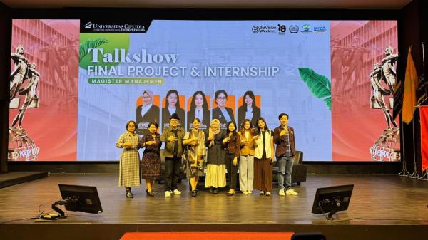 Magister Manajemen UC Surabaya Adakan Talkshow Dengan Pembicara Lima Srikandi Hebat