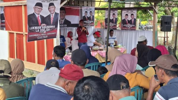 LA-IDA Komitmen Bangun Pabrik Kakao dan Berikan Bantuan Pupuk Gratis untuk Petani Kolaka Utara