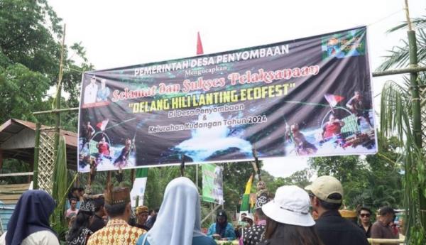 Delang Hili Lanting Ecofest di Lamandau Menjadi Daya Tarik Wisatawan Lokal dan Mancanegara