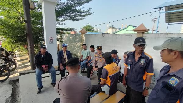 Polsek Kawasan Pelabuhan Laksanakan Kegiatan Cooling System di Terminal Penumpang PT Pelindo Dumai