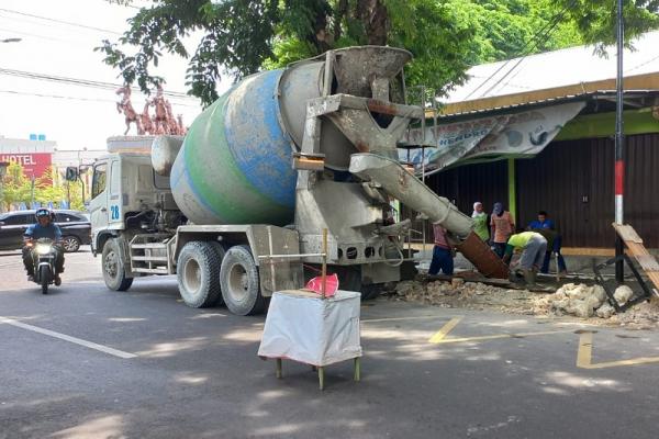 Minimalisasi Banjir, Dinas PUPR Grobogan Benahi Drainase di Sejumlah Lokasi Kota Purwodadi