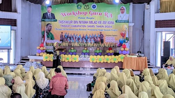 PD IGRA Kabupaten Ciamis Rayakan Milad ke-22 dengan Workshop Guru dan Santunan Anak Yatim