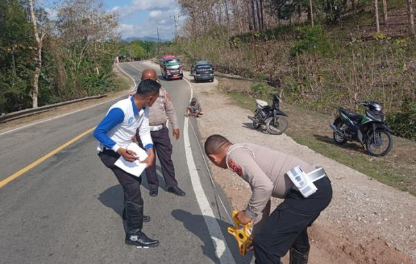 Kasat Lantas Polres TTU Sebut Korban Kecelakaan Maut di Kiupasan Terseret Sejauh 17 Meter