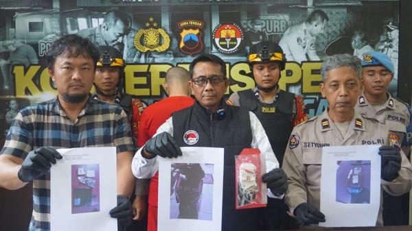 Gadaikan Motor Demi Beli Sabu, Tukang Parkir di Banjarnegara Diamankan Polisi