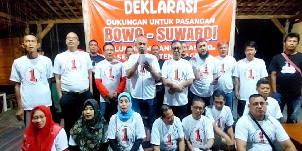 Pilkada Sragen 2024, Alumni SMA Angkatan 90 Deklarasi Dukung Bowo-Suwardi