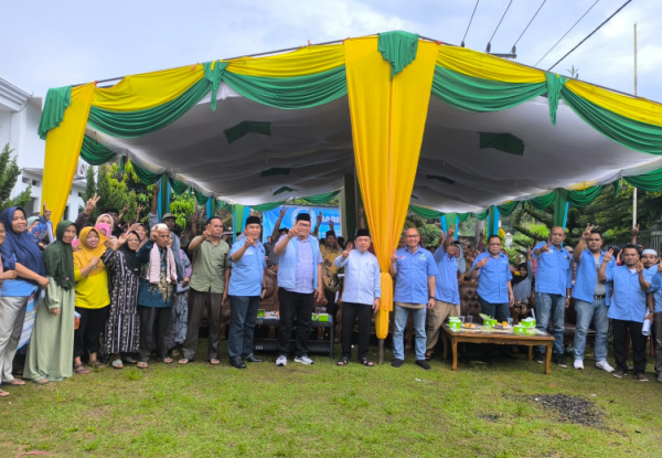 Silaturahmi Bersama Warga Pelepat, Idham Khalid: Bungo Bulat Pilih Haris-Sani