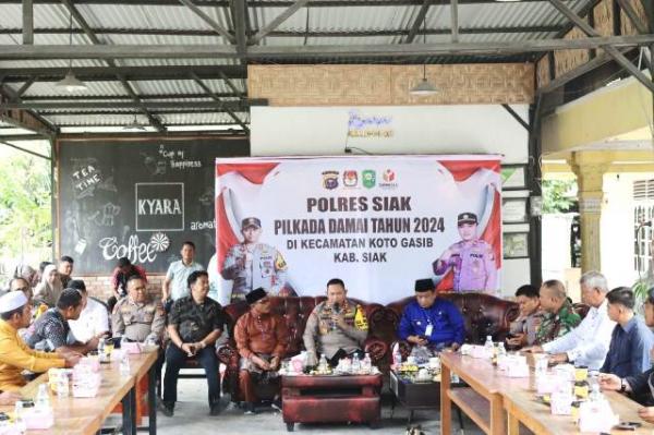 Jumat Curhat, AKBP Asep Sosialisasikan  Pilkada Damai