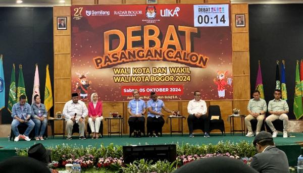 Debat Paslon Pilwalkot Bogor 2024, Anak Muda Beri Apresiasi pada Adu Gagasan yang Dinamis