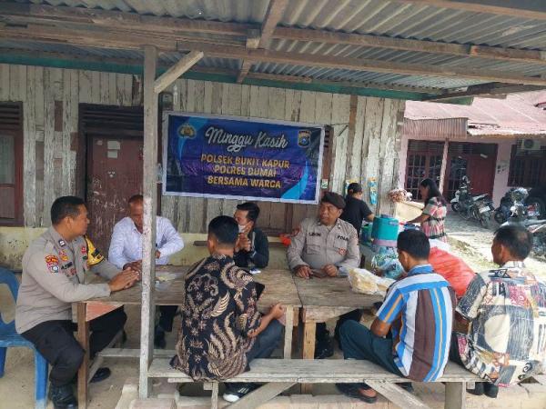 Warga Bukit Nenas Diminta Jaga Kamtibmas dan Hindari Hoaks