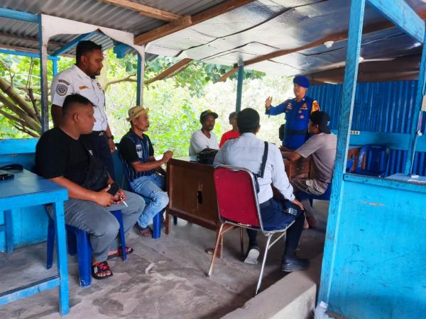 Laksanakan Kegiatan di Pelabuhan RORO Bandar Sri, Sat Polairud Sampaikan Pengarahan Jelang Pemilu