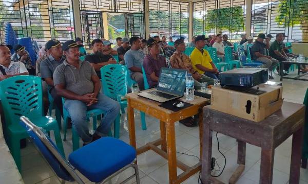 Polsek Tambusai Sosialisasi Anti Narkoba dan Pesan Jaga Kondusifitas 