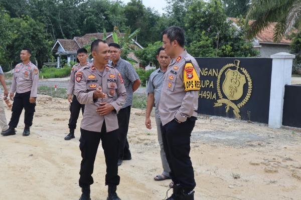 Kapolres Way Kanan AKBP Adanan Mangopang Kunjungi Polsek Bumi Agung, Ini Tujuannya 