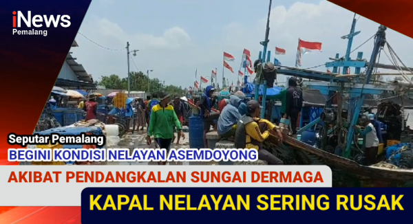 Video: Nelayan Pemalang Mengeluh Muara Kian Dangkal dan Dermaga Sempit, Kapal Sering Rusak