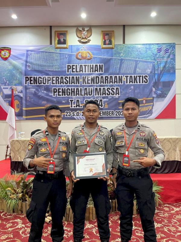 Tiga Personel Polres Manggarai Meraih Prestasi di Tingkat Nasional