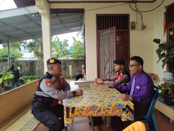 Kembali, Sat Samapta Gelar Kegiatan Sambang Terhadap Tokoh Masyarakat, Demi Jaga Situasi Kamtibmas