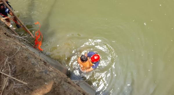 Pria di Kota Banjar Terjatuh ke Sungai Citanduy