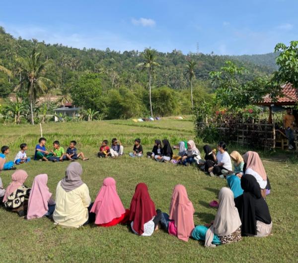 Mager Team Edukasi tentang Gempa lewat Dongeng Siaga Gempa