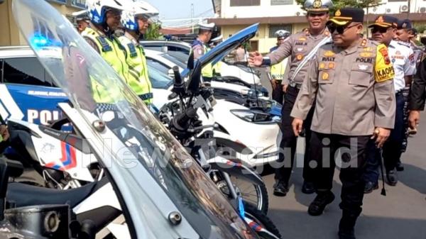 Satlantas Polres Tegal Kota Mulai Gelar Ops Zebra Candi 2024