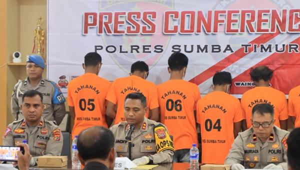 Kawanan Pencuri Ternak Kuda dan Sapi Dibekuk Aparat Polres Sumba Timur, Satu Diantaranya Pengembala