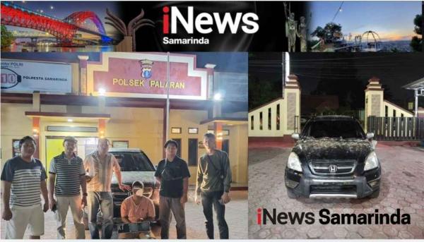 Polsek Palaran Berhasil Ungkap Kasus Pencurian Mobil Honda CRV di Samarinda