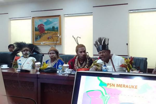 Masyarakat Papua Mengadu ke DPD RI: Keberadaan PSN Diatas 2 Juta Hektar Tanah Adat Melanggar HAM