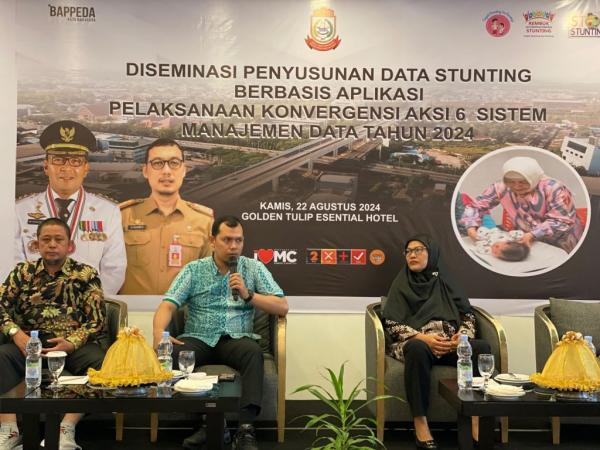 Berbasis Aplikasi, Bappeda Makassar Lakukan Diseminasi Penyusunan Data Stunting