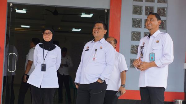 Kunjungan Kerja di Lapas Cilegon, Kakanwil Banten Apresiasi Sistem Keamanan Maximum Security