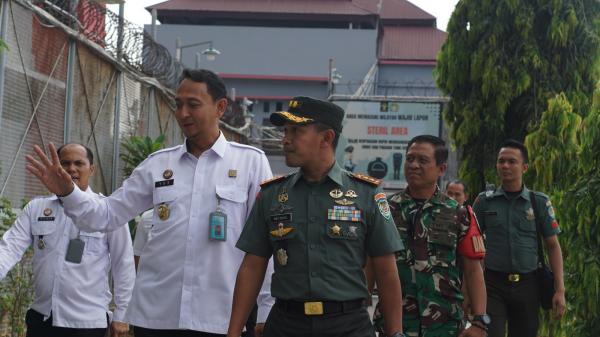 Sinergitas TNI dan Lapas, Kunjungan Dandim 0623/Cilegon Mendukung Keamanan di Lapas Cilegon