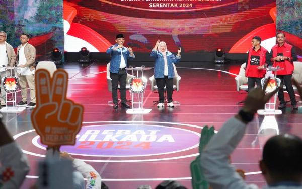 Anwar-Reny Tampil Mendominasi Debat Perdana Pilgub Sulteng 2024