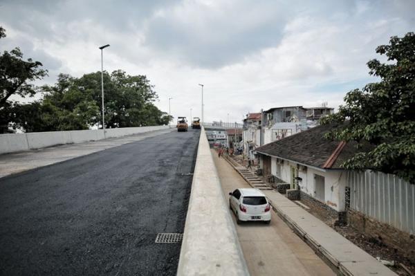 Jembatan Layang Ciroyom Mulai Beroperasi Pekan Depan