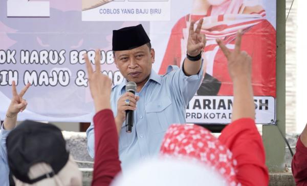 Supian Suri Janji Sejahterakan Guru Agama dan Perluas Perhatian untuk Pondok Pesantren Depok