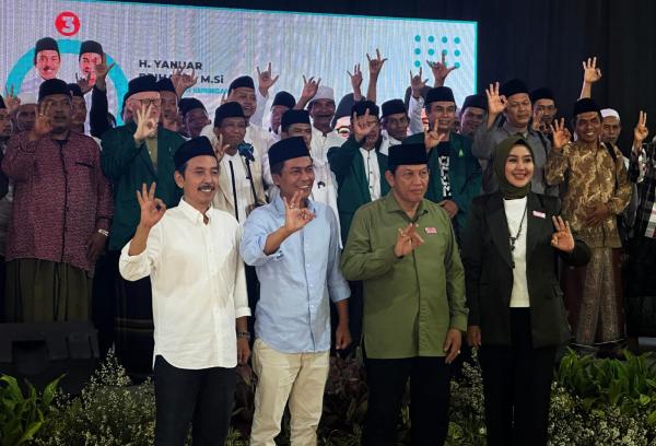 Konsolidasi PKB Kuningan, Ini Sejumlah Program Paslon Pilgub Jabar Acep Adang-Gita KDI