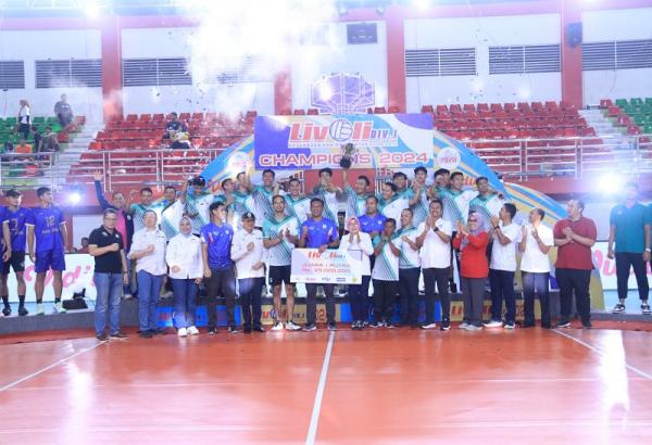 Berlian Bank Jateng Juara 1 Putra dan Kharisma Juara 1 Putri di Livoli Divisi I 2024