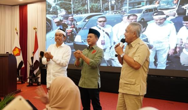 Prabowo Arahkan Kader Gerindra Turun ke Lapangan Menangkan Pasangan Bedas dan KDM