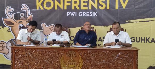 Aklamasi! Deni Ali Setyono Terpilih Lagi, Siap Bawa PWI Gresik Lebih Solid