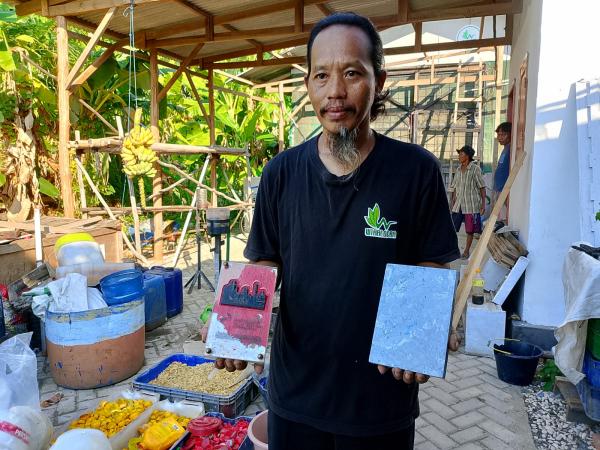 Sosok Matori Penggerak Kelompok Wiralodra, Sukses Sulap Sampah Jadi Barang Benilai Ekomonis Tinggi