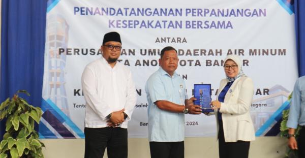 Perumdam Tirta Anom Lanjutkan Kerjasama dengan Kejaksaan Negeri Kota Banjar